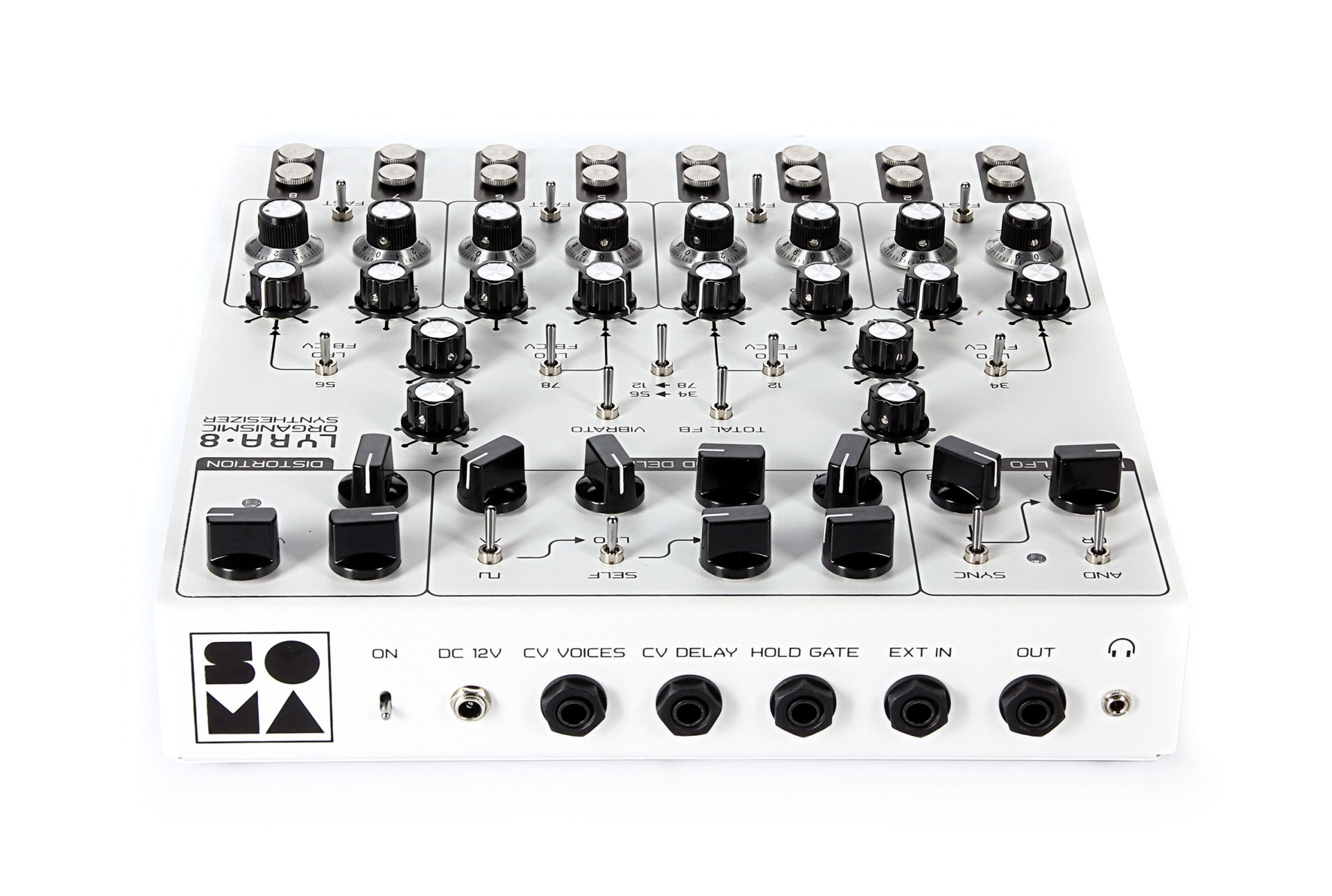SOMA Lyra-8 White Back SOMA Lyra-8 White