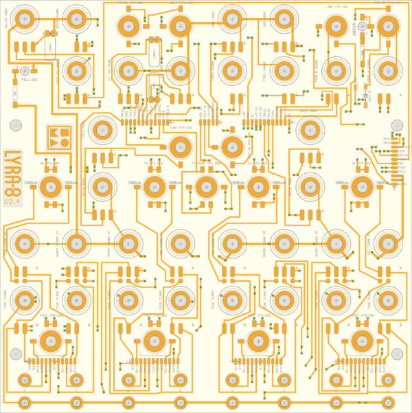 Lyra-8 PCB