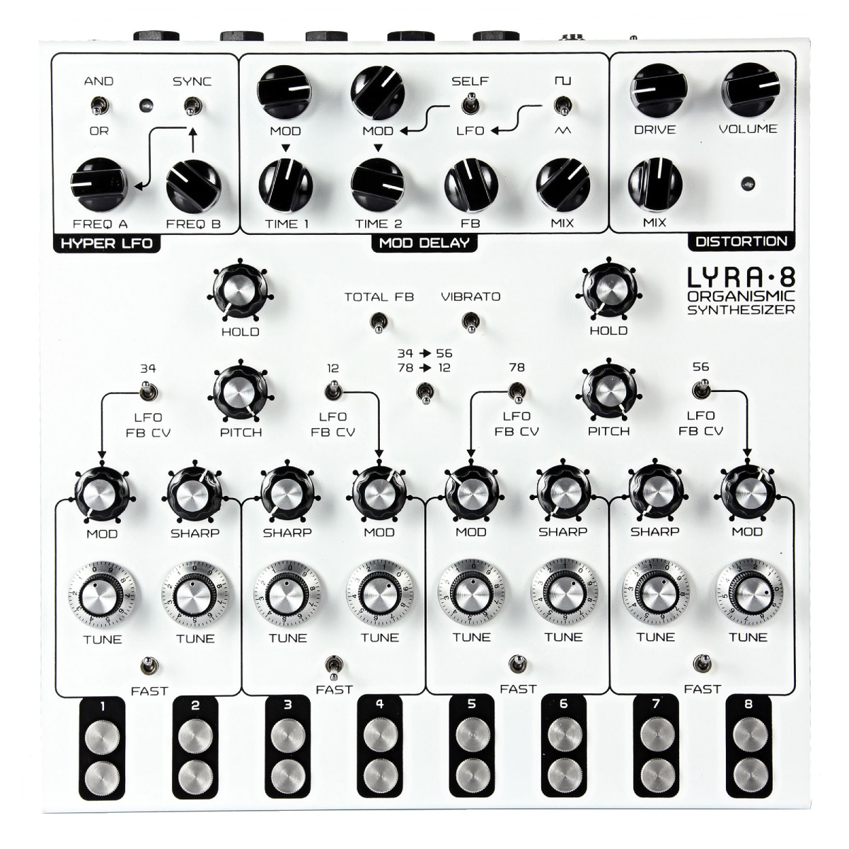 SOMA Lyra-8 White Top SOMA Lyra-8 White